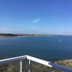 Ferienhaus Le Cezembre - Vue 180 Baie St Malo Frankreich